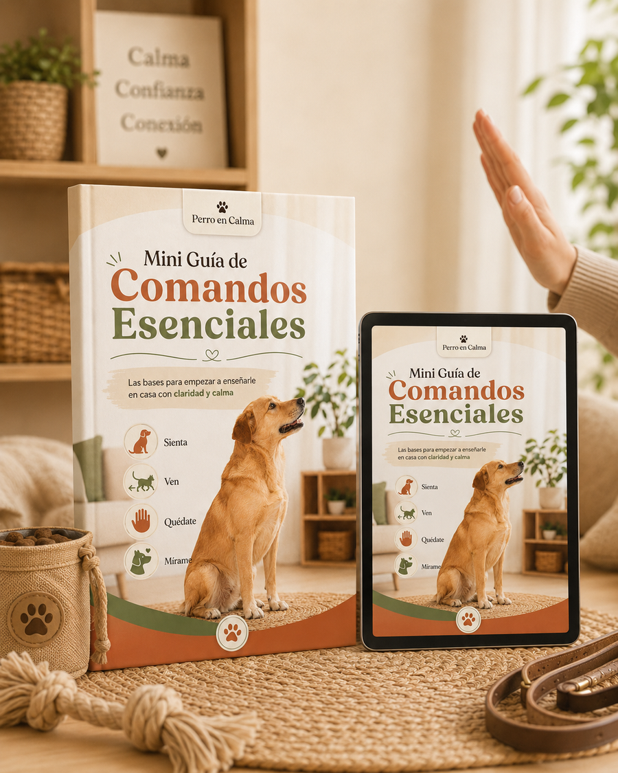 Mockup de la Mini Guía de Comandos Esenciales